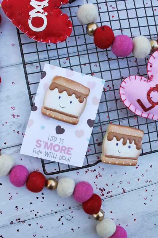 Life is S'more Fun with You Mini Cookie Card